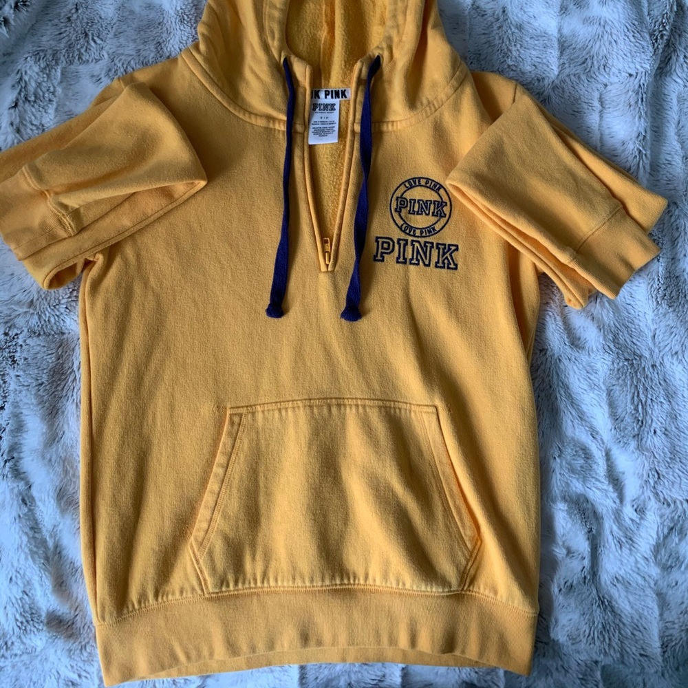 ✿ Pink VS Yellow Zip-up Hoodie ✿